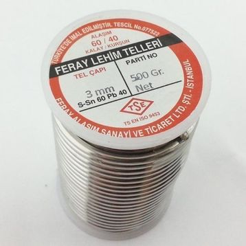 Feray 60/40 3 mm 500 gr Lehim Teli