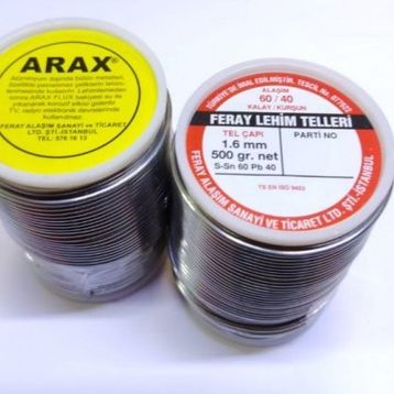 Feray Arax 60/40 1,6 mm 500 gr Lehim Teli