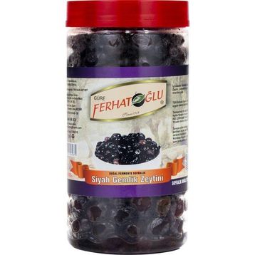 Ferhatoğlu 1 kg Siyah Gemlik Zeytin