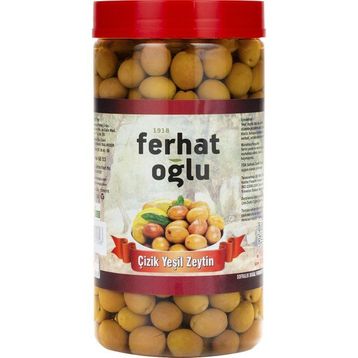 Ferhatoğlu 1 kg Yeşil Çizik Zeytin
