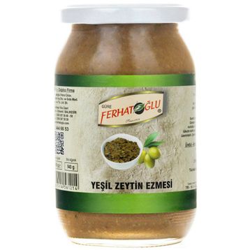 Ferhatoğlu 350 gr Yeşil Zeytin Ezmesi