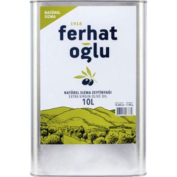 Ferhatoğlu Naturel Sızma 10 lt Zeytinyağı