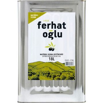 Ferhatoğlu Naturel Sızma 18 lt Zeytinyağı