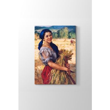 Fernando Amorsolo - Palay Maiden Tablosu