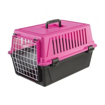 Ferplast 32x48x29 cm Fuşya Atlas 10 Kedi Köpek Taşıma Çantası