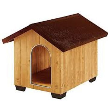 Ferplast Domus Large Ahşap Köpek Kulübesi