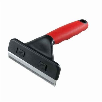 Ferplast Gro 5960 13x6 cm Plastik Saplı Kedi ve Köpek Tüy Toplama Tarağı