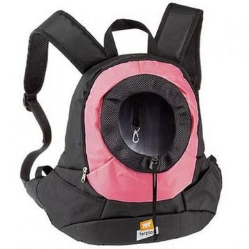 Ferplast Kangoo 41x20x43 cm Pembe Küçük Irk Köpek Sırt Çantası