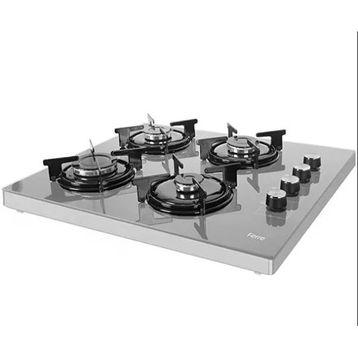 Ferre 2240 CE Emaye Izgara Gri Cam Set Üstü Ocak