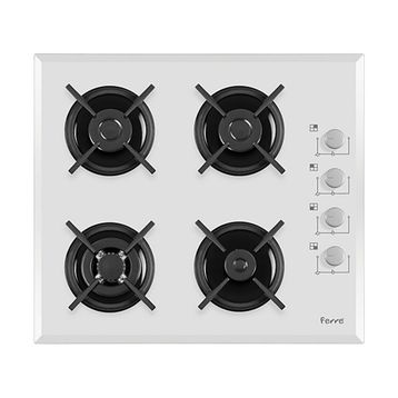 Ferre B 2240 Ce Beyaz Cam Emaye Izgara Setüstü Ocak