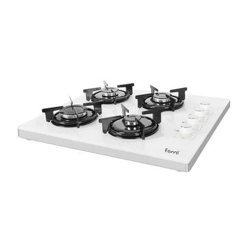 Ferre B2240 CE Beyaz Cam Set Üstü Ocak
