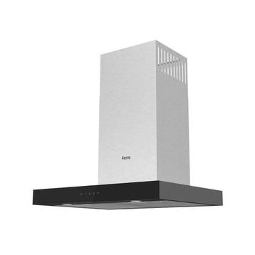 Ferre D100 T Tipi Siyah Davlumbaz