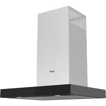 Ferre D100 T Tipi Siyah Davlumbaz