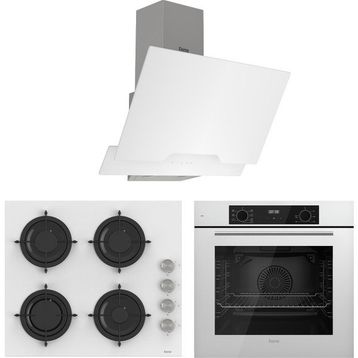 Ferre Flowart Lumora Pro QBL63CB - CS206 - D064 Beyaz 3'lü Ankastre Set