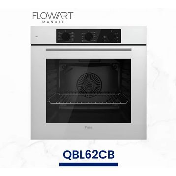Ferre QBL62CB Beyaz Ankastre Fırın
