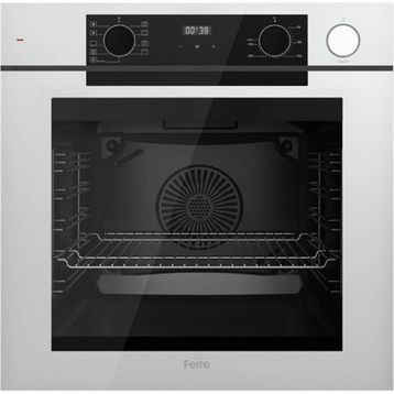 Ferre QEP64CB Beyaz Cam Ankastre Fırın