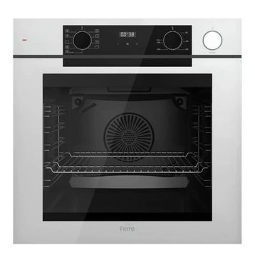 Ferre QEP64CB Beyaz Cam Ankastre Fırın