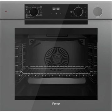 Ferre QEP64CPR New Steamart Fryart Serisi Buharlı Gri Ankastre Fırın