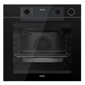 Ferre QEP64CS New Steamart - Fryart Serisi Buharlı Siyah Ankastre Fırın