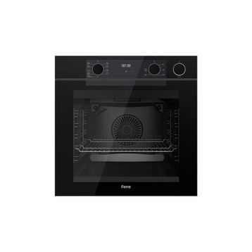 Ferre QEP64CS New Steamart - Fryart Serisi Buharlı Siyah Ankastre Fırın