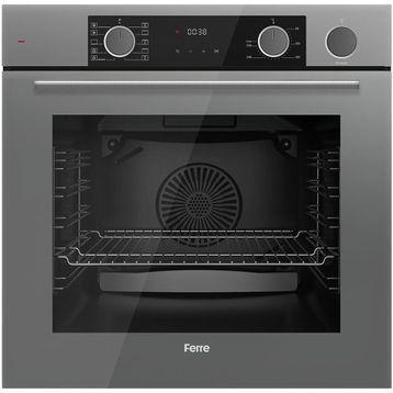 Ferre Steamart ve Fryart CS208 - XE64CPR -D065 3'lü Gri Ankastre Set