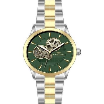 Ferro F31457A-D6 Sarı ve Gümüş Erkek Kol Saati