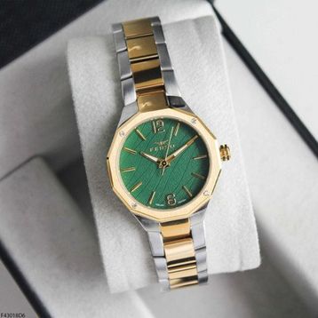 Ferro F43018D6 Çelik Kordonlu Altın Kadın Kol Saati