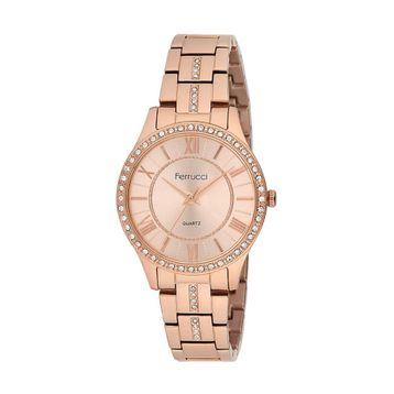 Ferrucci 124592 Bronz Çelik Kadın Kol Saati