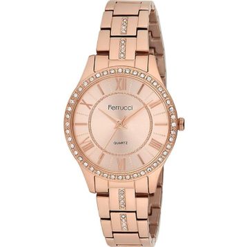 Ferrucci 124592 Bronz Çelik Kadın Kol Saati