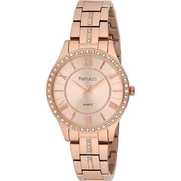Ferrucci 124592 Bronz Çelik Kadın Kol Saati