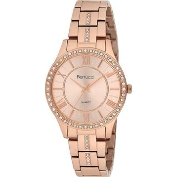 Ferrucci 124592 Bronz Çelik Kadın Kol Saati
