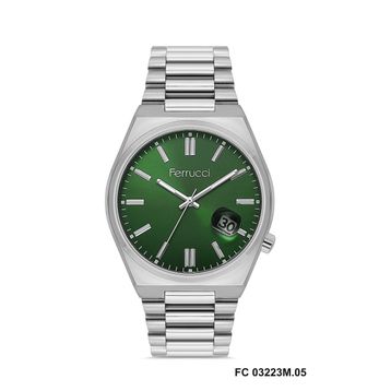 Ferrucci FC.03223M.5 Metalik Gri Erkek Kol Saati