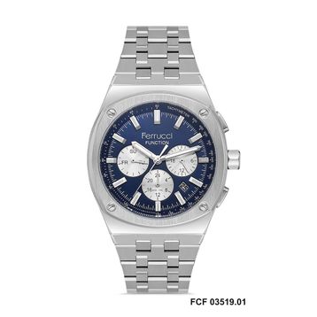 Ferrucci FC.03519M.1 Metalik Gri Erkek Kol Saati