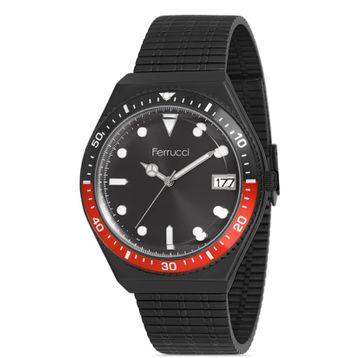 Ferrucci FC.13916M.04 Siyah Erkek Kol Saati