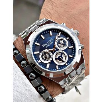 Ferrucci FCF.03290FH.03 Hasır Kordon Erkek Kol Saati