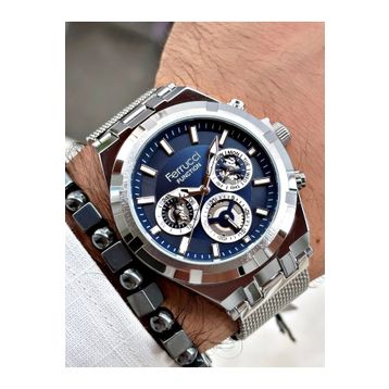 Ferrucci FCF.03290FH.03 Hasır Kordon Erkek Kol Saati