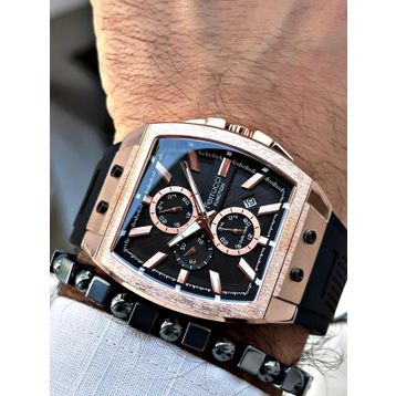 Ferrucci FCF.03297FS.03 Silikon Kordon Erkek Kol Saati