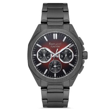 Ferrucci FER.03551M.03 Çelik Kordon Erkek Kol Saati