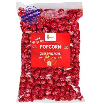Festiva 130 gr Çilek Parçacıklı Karamelli Patlamış Mısır