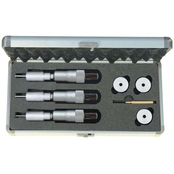 Fett AS-208648 12-20 mm Asimeto Dijital 2 ve 3 Nokta Temaslı İç Çap Mikrometre Seti