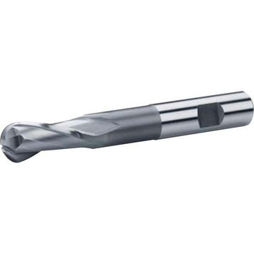 Fett DIN1835 32x53 mm ZPS Hss Co8 2 Ağızlı Uzun Küresel Parmak Freze