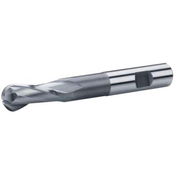 Fett DIN1835 5x13 mm ZPS Hss Co8 2 Ağızlı Uzun Küresel Parmak Freze