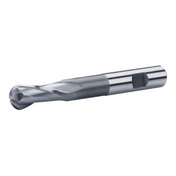 Fett DIN1835 9x19 mm ZPS HSS CO8 2 Ağızlı Uzun Küresel Parmak Freze