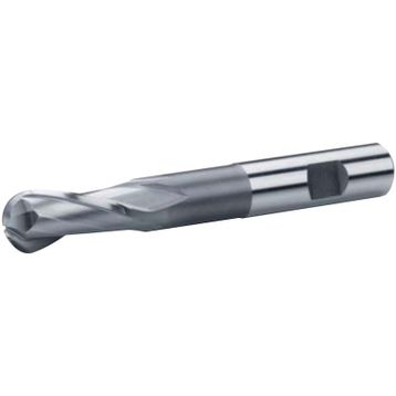 Fett DIN1889 30 mm ZPS Hss Co8 2 Ağızlı Kısa Küresel Parmak Freze