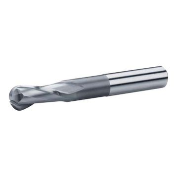 Fett DIN1889 8x11x61 mm Jit Hss C221 2 Ağızlı Kısa Küresel Freze