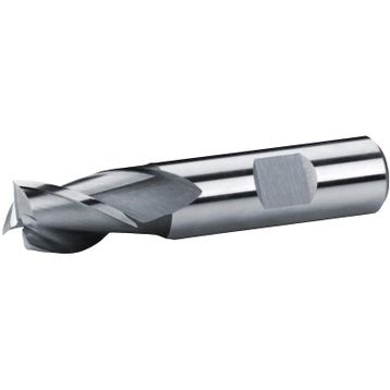 Fett DIN327 25 mm ZPS Hss Co8 3 Ağızlı Kısa Delik Parmak Freze