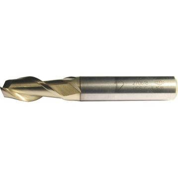 Fett DIN327 6 mm ZPS Hss Co8 2 Ağızlı Kısa Delik Parmak Freze
