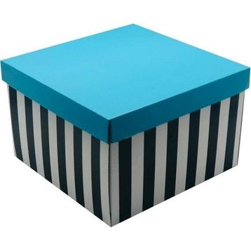 Feza Kutu 31x31x20 cm 10 Adet Desenli Pasta Kutusu