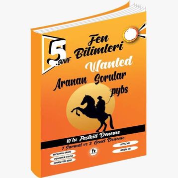 Fi Yayınları 5. Sınıf Fen Bilimleri Deneme Wanted Aranan Sorular
