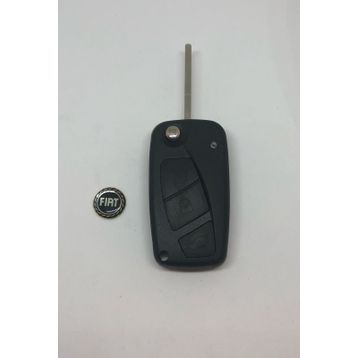 Fiat 3 Butonlu Sustalı Anahtar Kabı